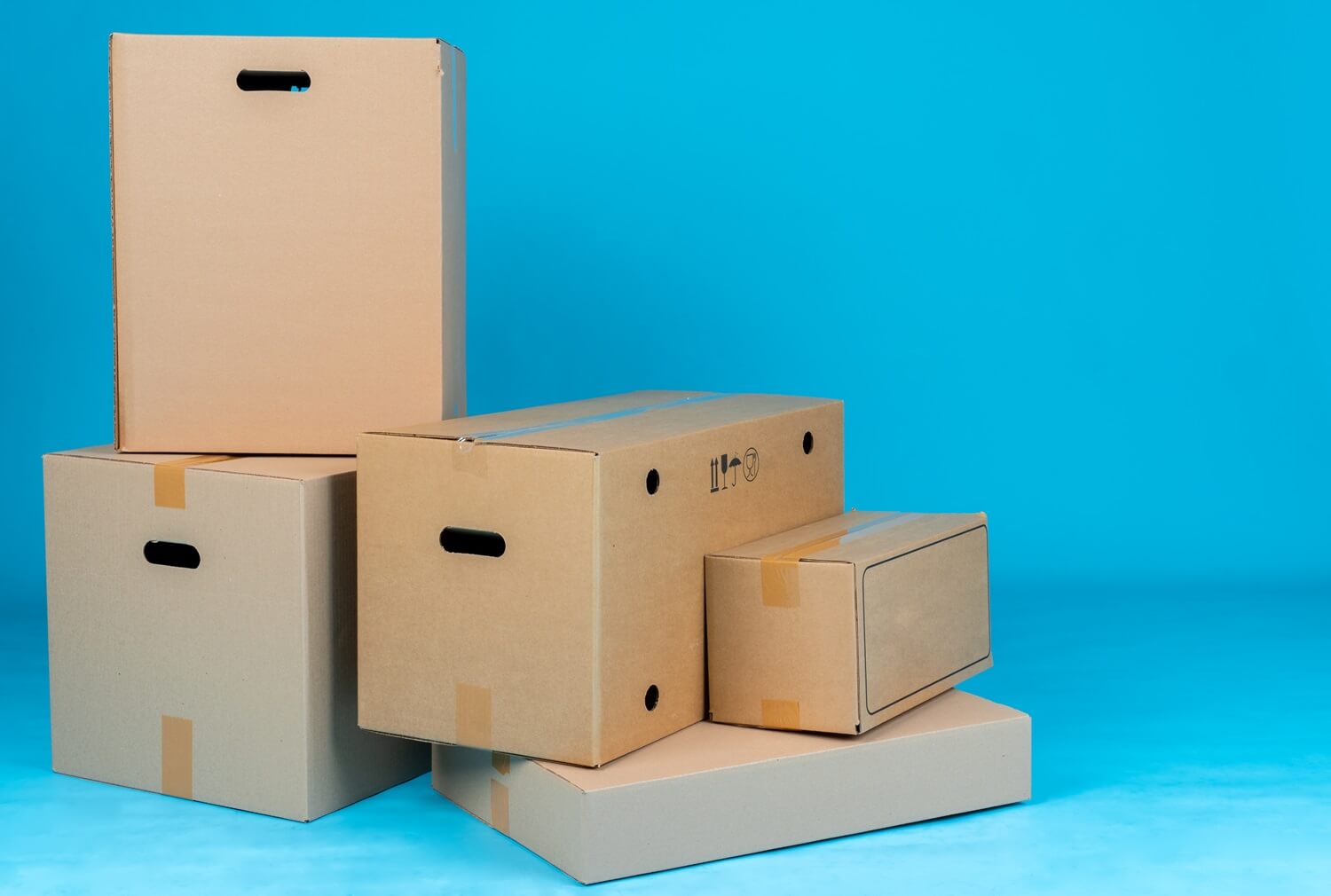 corrugated cardboard boxes sizes