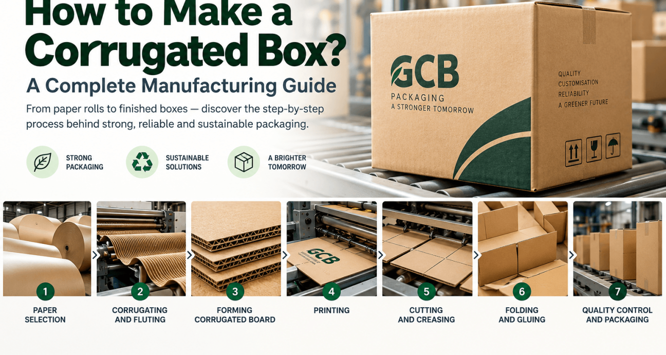 how to make a corrugated box